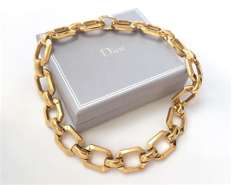 christian dior chain silver|christian dior gold chain necklace.